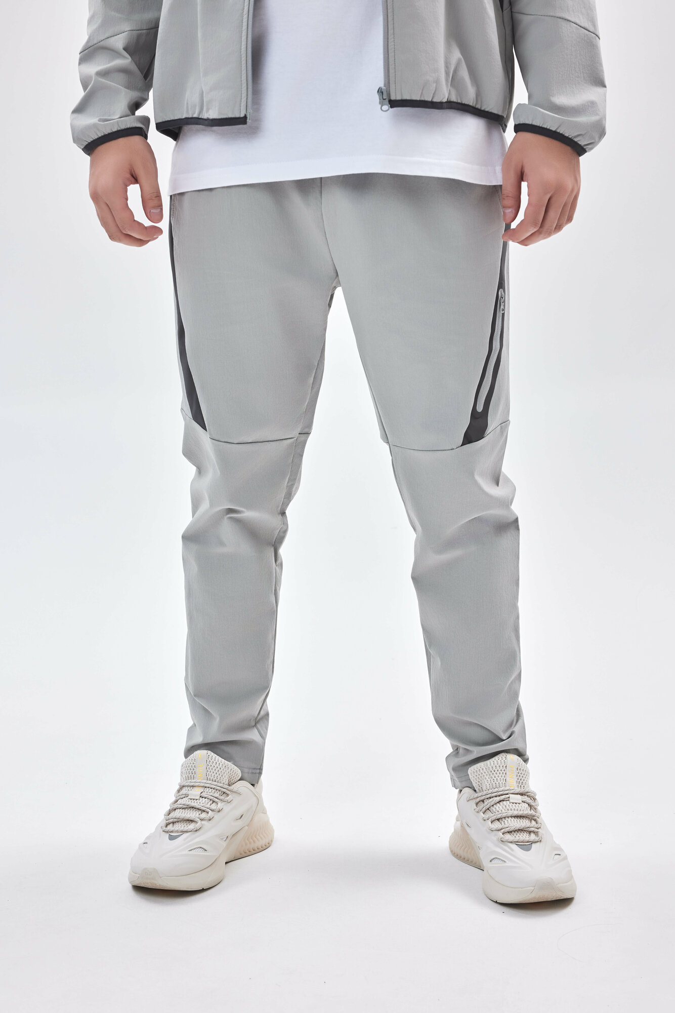 Капри спортивные TERRA PRO, размер S, grey