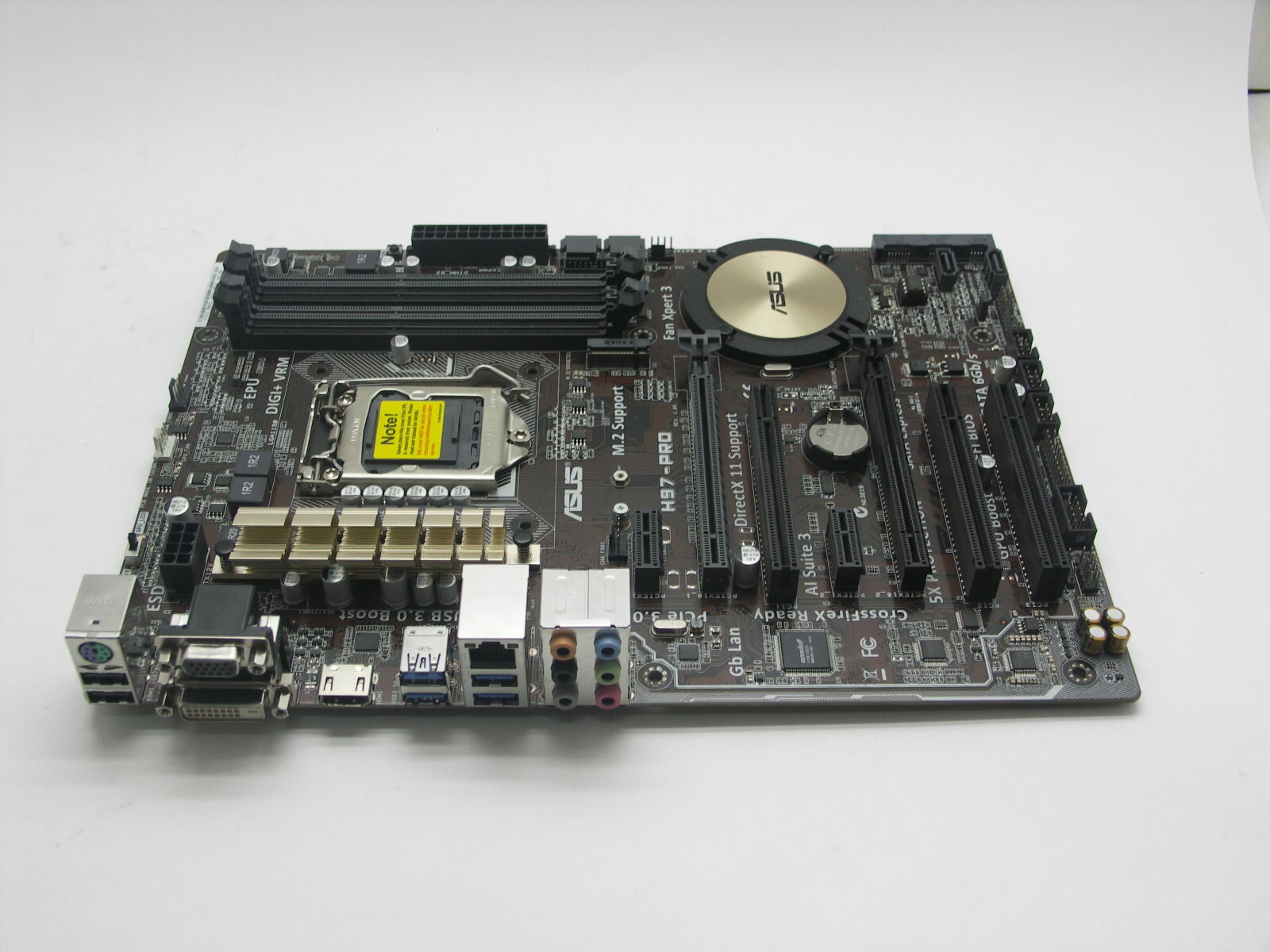 Материнская плата S-1150 ASUS H97-PRO SATA/4xDDR3/M.2/GLan/USB3.0/VGA/DVI-D/HDMI/ATX