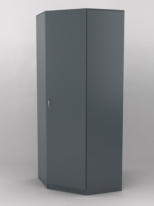 Шкаф "гамма" угловой, Темно-серый U2601. Производитель товара - компания Westcom.