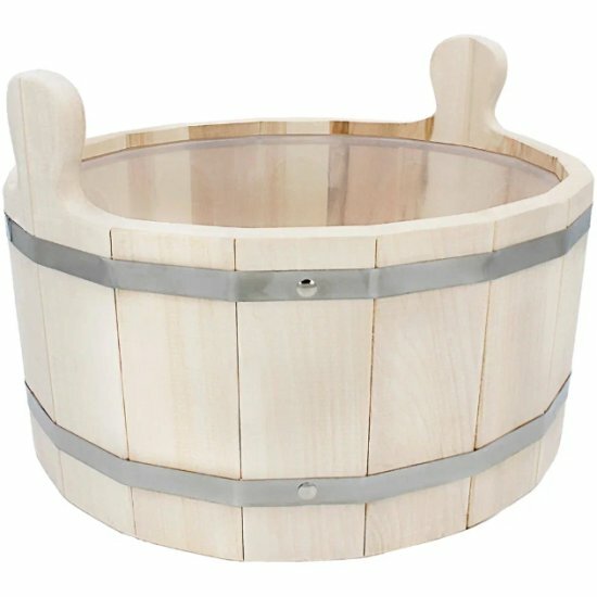 Ушат/шайка с пластиковой вставкой Бацькина Баня 30028 10 л