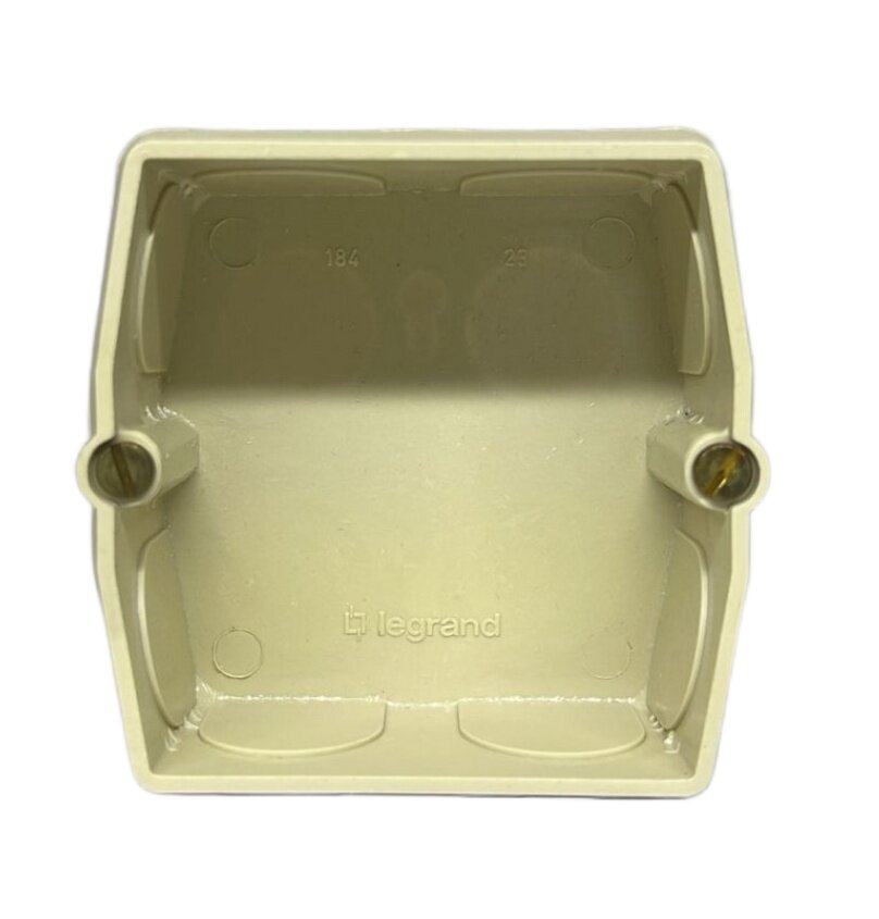 Коробка монтажная Mosaic Legrand Superbox 1 пост глубина 40мм 89121