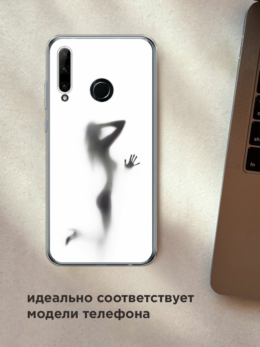 Чехол на Honor 10i/20 Lite 2019/20e/Huawei P Smart Plus 2019 / Хонор 10i с принтом "Стекло в душе" — фото 1