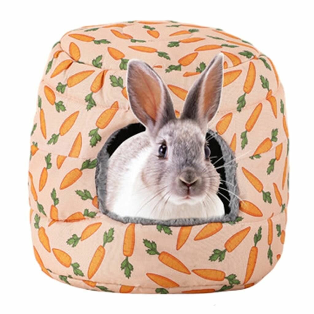 Домик для хорьков и кроликов - пень от дерева