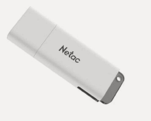 Изображение товара Накопитель USB 2.0 16GB Netac NT03U185N-016G-20WH белый с колпачком