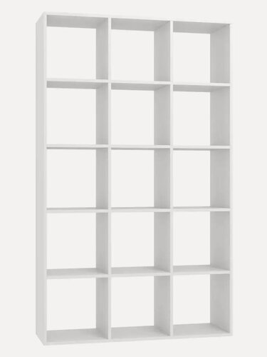 Изображение товара Стеллаж KVADRO NOVO деревянный напольный для игрушек книг, от производителя