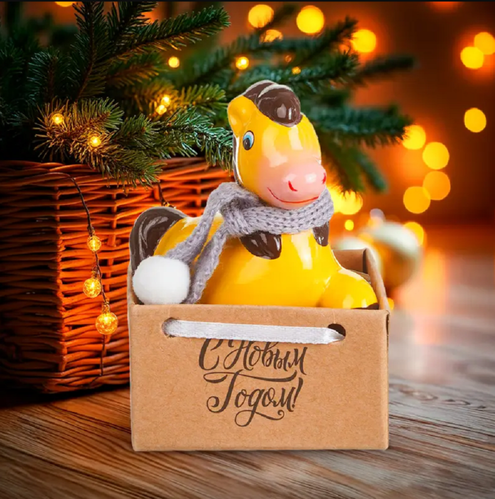 Сувенир новогодний "Лошадь" — фото 1