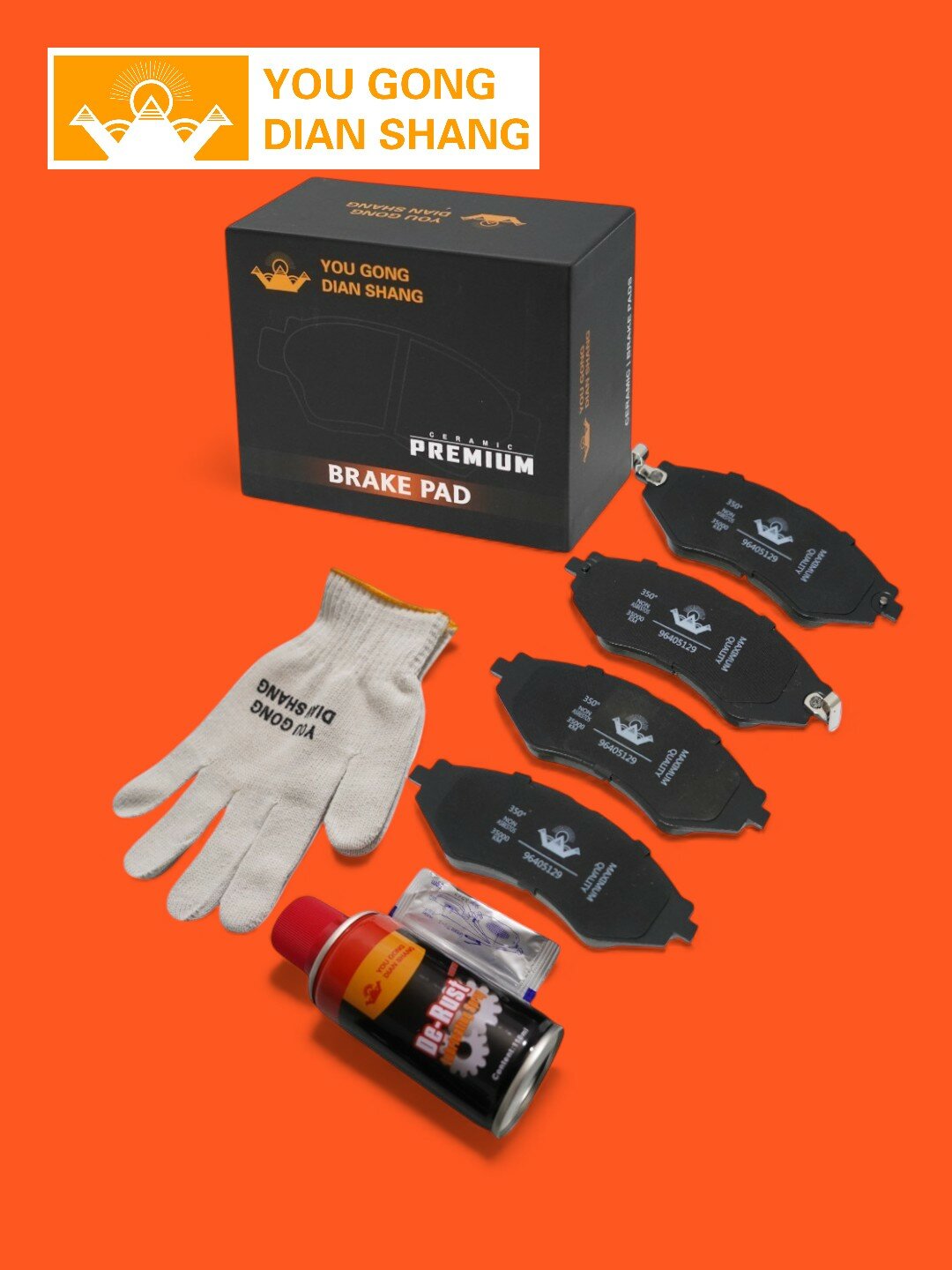 Керамические тормозные колодки для Chevrolet GENTRA, передние дисковые