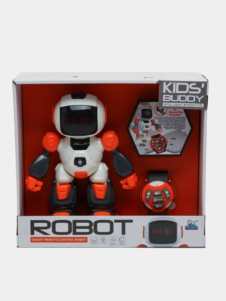 Умный робот на радиоуправлении, с пультом в виде наручных часов, говорящий робот