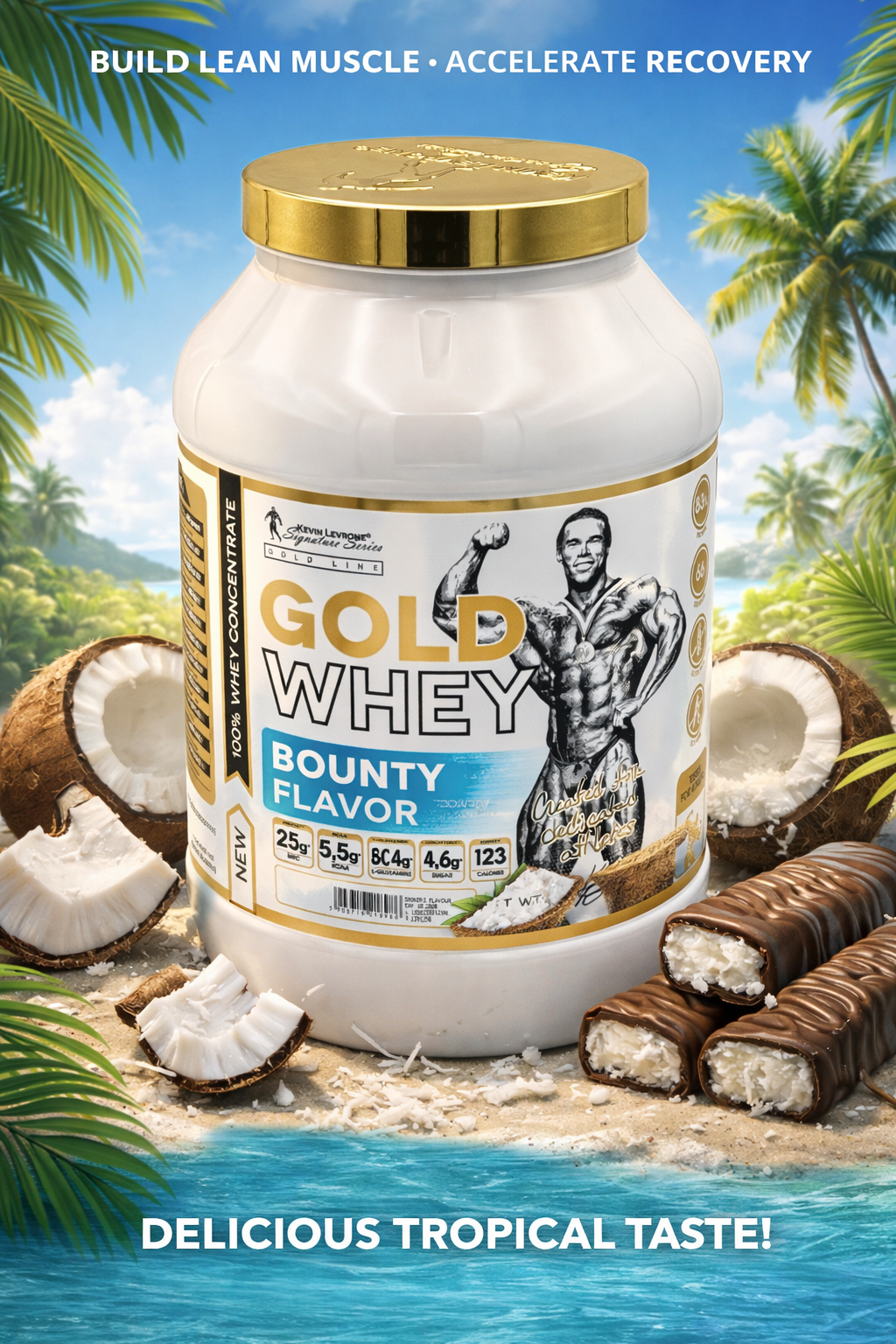 KL Gold Whey 2kg вкус Bunty flover протеин голд со вкусом сникер для роста мышц вей прот
