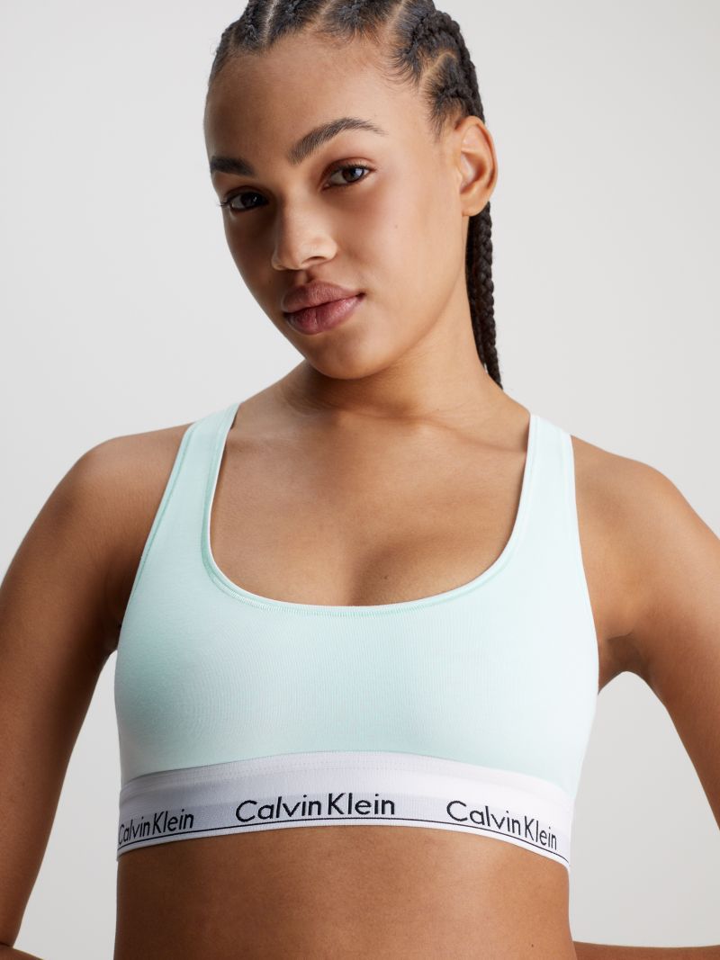 Бюстгальтер CALVIN KLEIN для женщин, Цвет: голубой, Размер: M