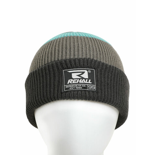 Шапка Rehall, размер one size, голубой, серый шапка burton демисезон зима вязаная размер one size серый голубой