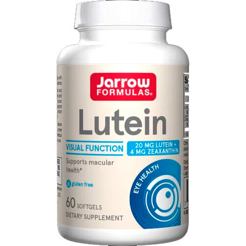 Jarrow Formulas Lutein, 60 softgels/"Лютеин" 60 гел. капс.