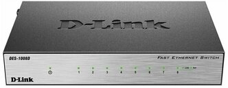 Коммутатор D-Link DES-1008D 8-port Switch 10/100