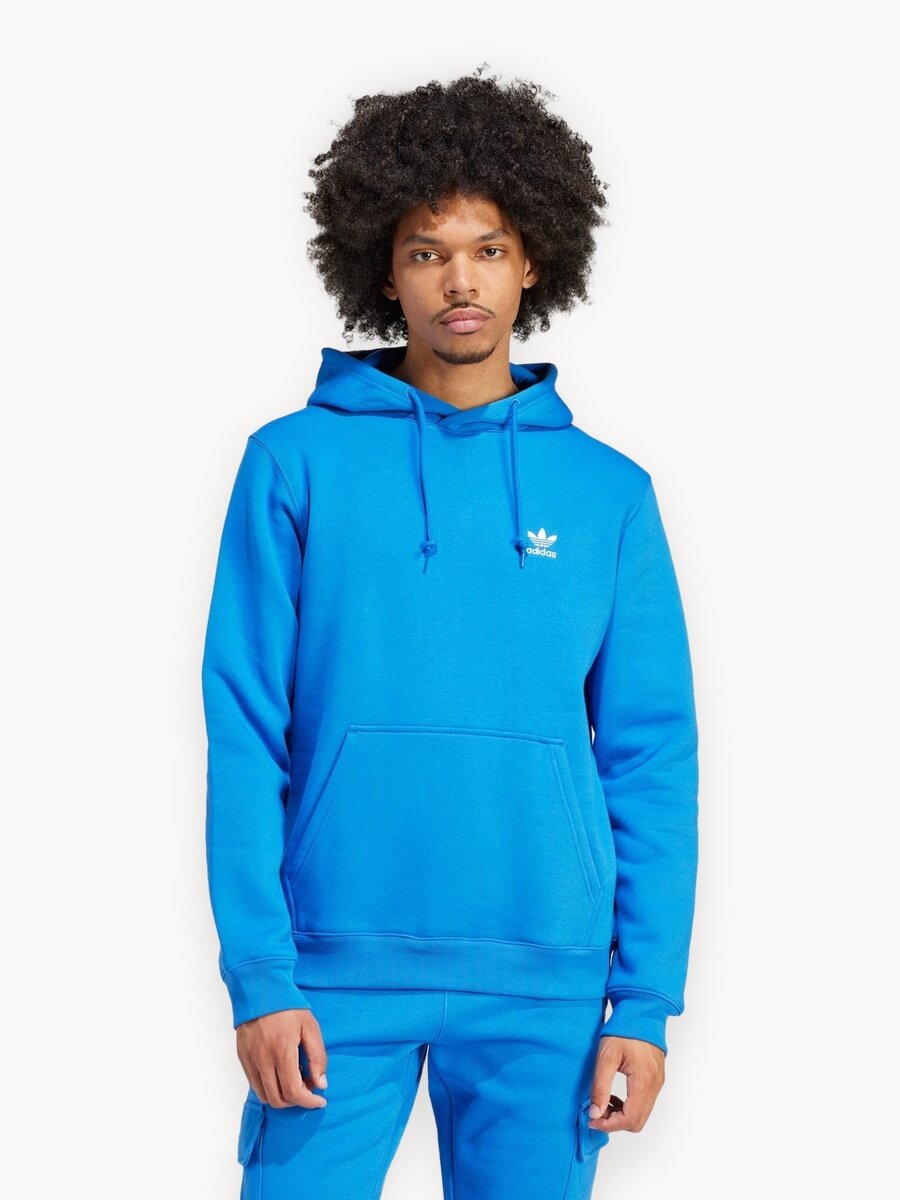 Худи спортивное adidas Originals Trefoil Essentials, размер XS, , синий