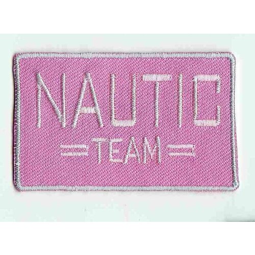 Термоаппликация розовая, Nautic Team, 1 упаковка