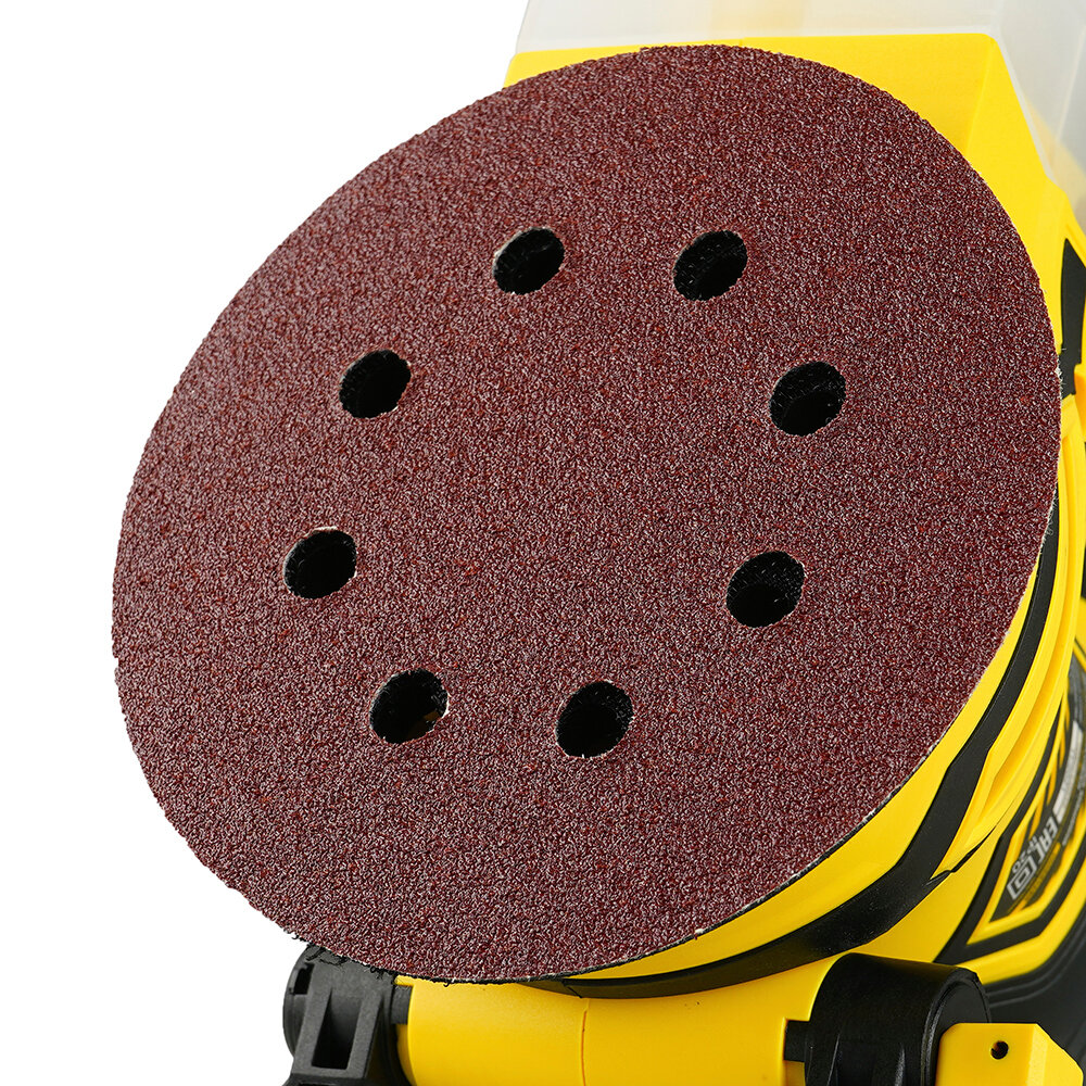 шлифмашина эксцентриковая HANSKONNER HOS8145R 450Вт 125мм - фото №17