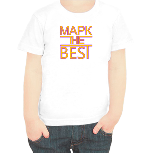 Футболка , размер 68, белый футболки print bar марк best of the best og brand