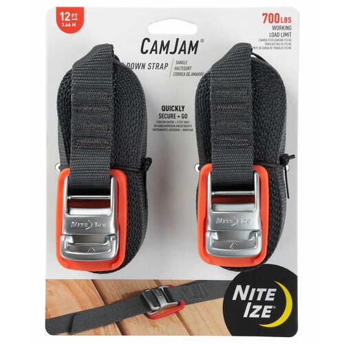 Такелажное крепление Nite Ize Dual CamJam Tie Down Strap - 12 ft 2 шт