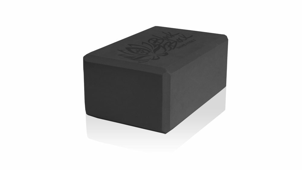 Блок для занятий йогой Original FitTools Black Block