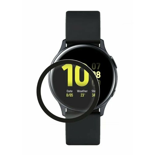 Защитное стекло на Часы Samsung Galaxy Watch Active SM-500Watch Active 2 40 mm черное 308₽