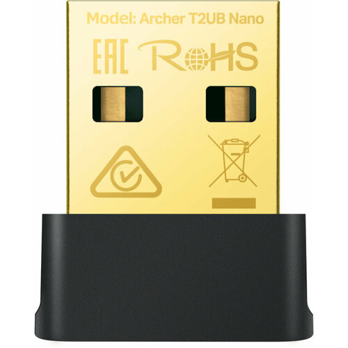 wi fi адаптер tp link archer t2ub nano Wi-Fi адаптер TP-LINK Archer T2UB Nano