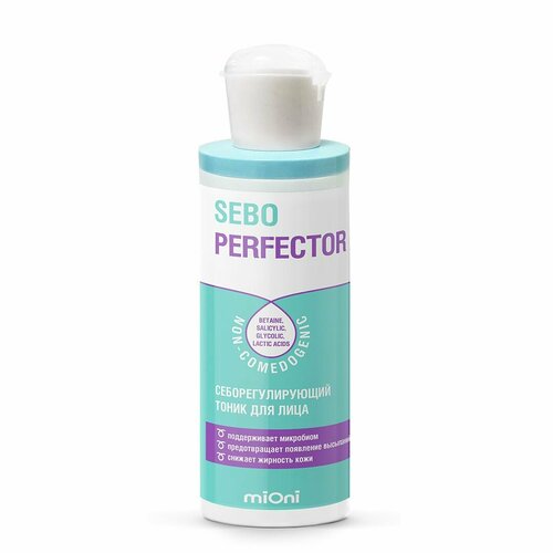 MIONI Миони Себорегулирующий тоник для лица Sebo Perfector, 200 мл