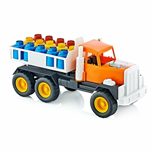 Авто Грузовик Medium, с грузом игрушечная машина грузовик medium с грузом микс