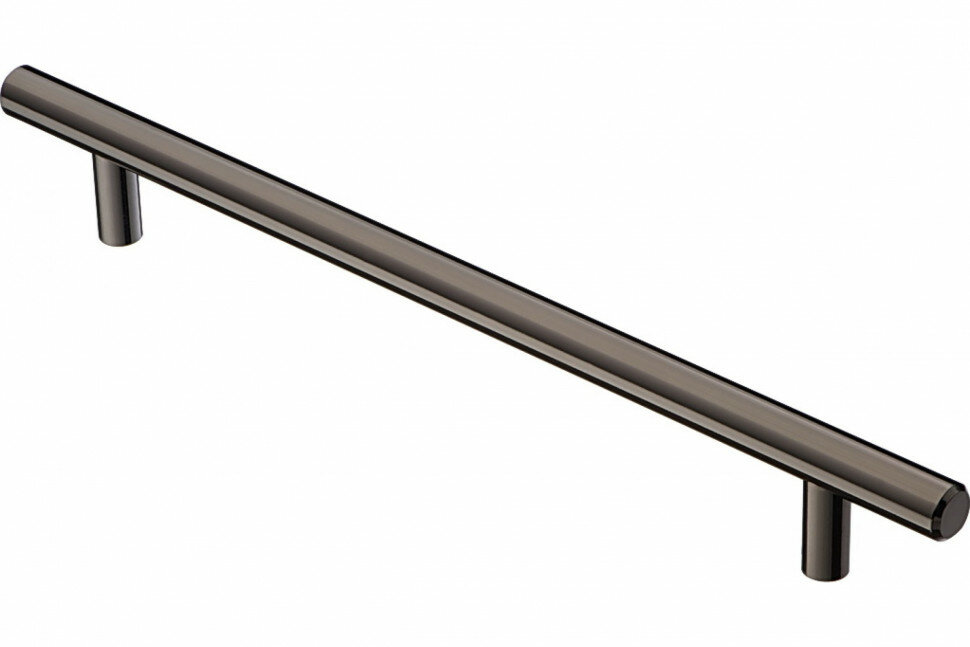 Ручка-рейлинг KERRON 12 мм 192 мм черный хром R-3020-192 BN
