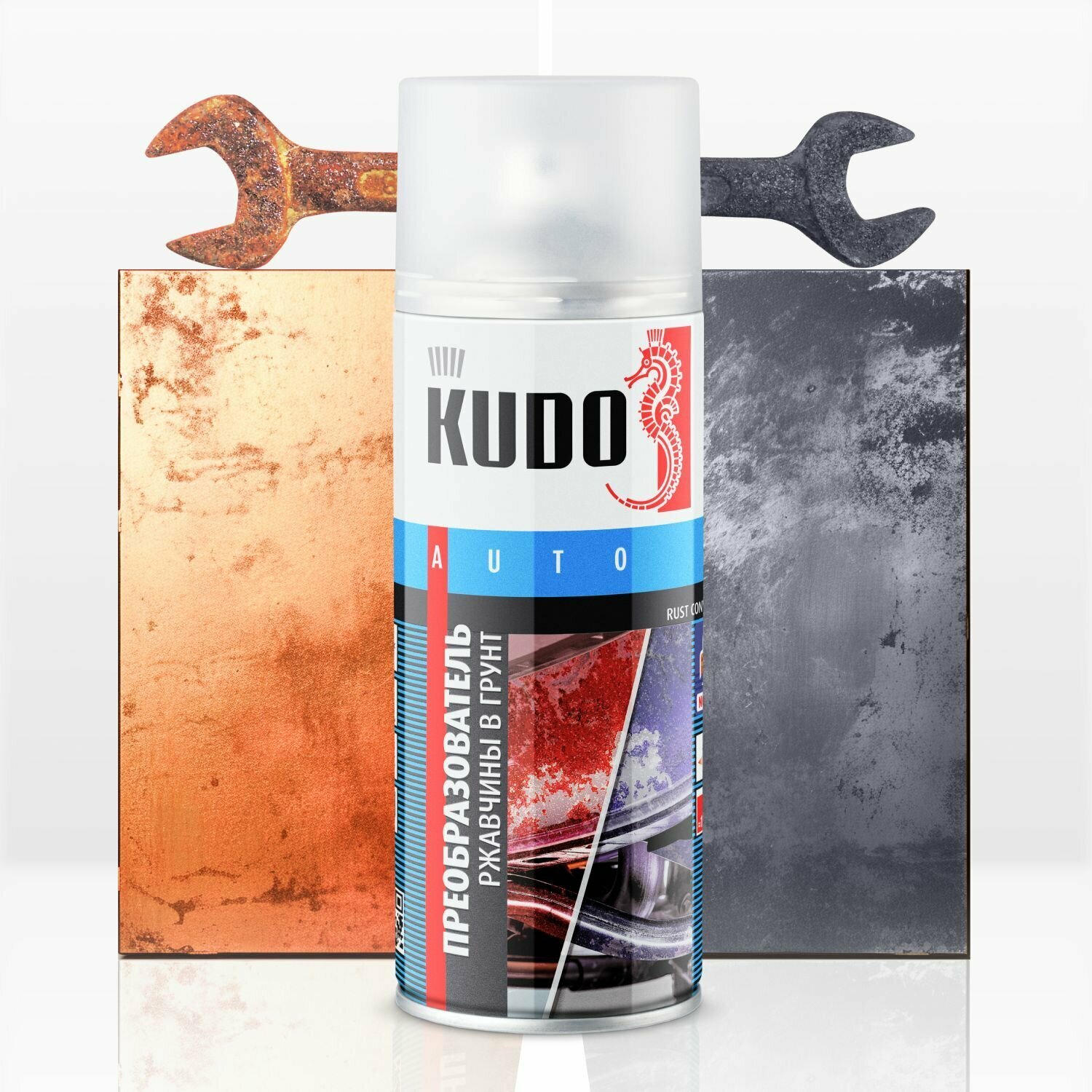 Преобразователь ржавчины в грунт KUDO