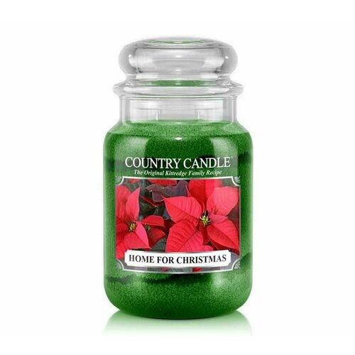 Country Candle/ Свеча большая Дом на рождество / Home for Christmas 652гр.110-150 часов