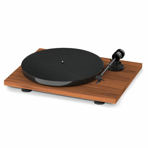 Виниловый проигрыватель Pro-Ject E1 Walnut OM5e UNI