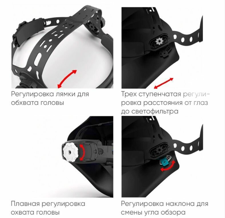 Наголовник для сварочной маски