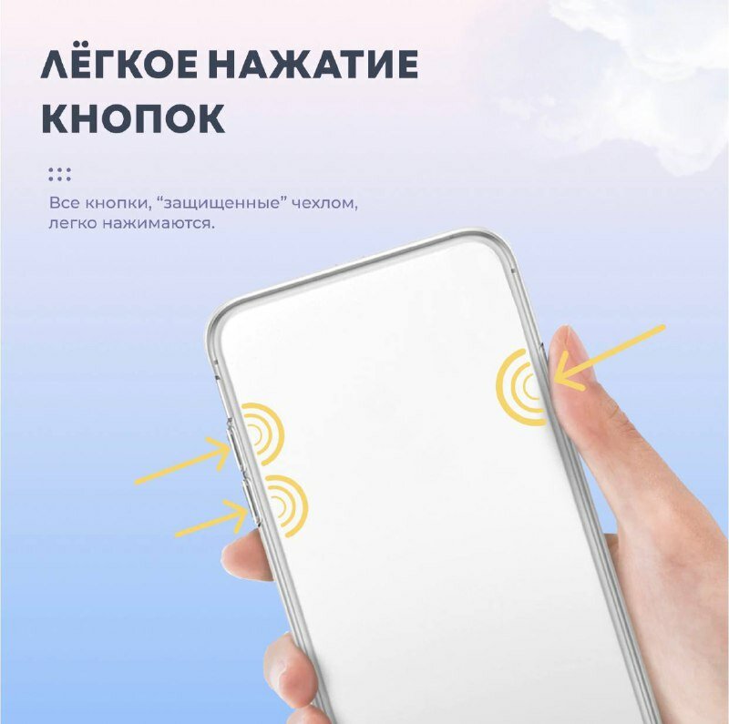 Чехол силиконовый противоударный ультратонкий с защитой камеры для iPhone XR (Айфон XR), прозрачный — фото 1