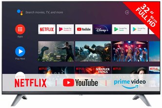 Телевизор Smart TV Q90-35, 32" Full HD, черный