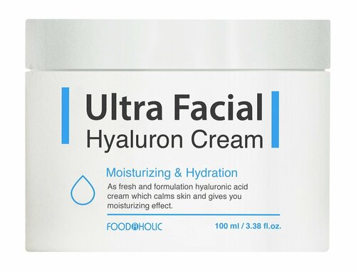 Антивозрастной увлажняющий крем для лица с гиалуроновой кислотой Food a Holic Ultra Facial Hyaluron Cream