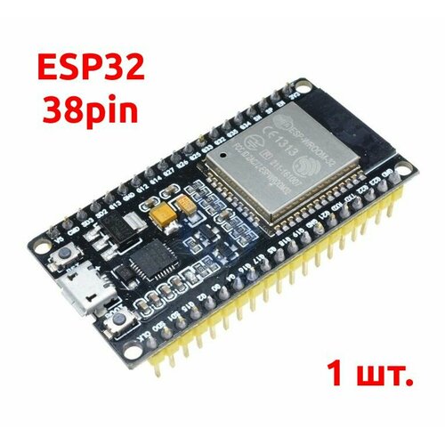 ESP32 38 pin ESP32-D0WD-V3 (revision 3) CP2102 Wi-fi+Bluetooth двухъядерный процессор двухъядерный wi fi модуль esp32 wroom 32 4 мб