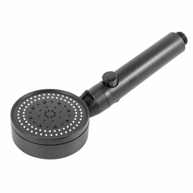 фото Лейка душевая (поликарбонат/нерж. сталь; L-25см; -8см; фильтрация-ионная;0-80 С; массаж, экон. воды до 30%)