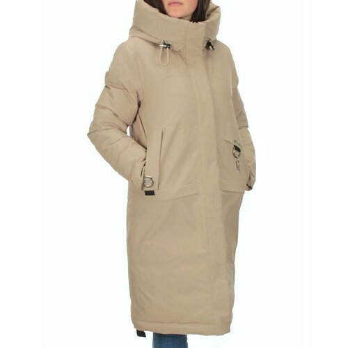 фото Куртка , размер 54, бежевый не определен