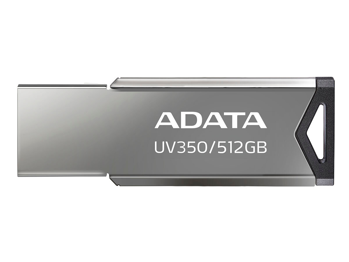 Флеш накопитель 512GB A-data Uv350, USB 3.2, Черный Auv350-512g-rbk