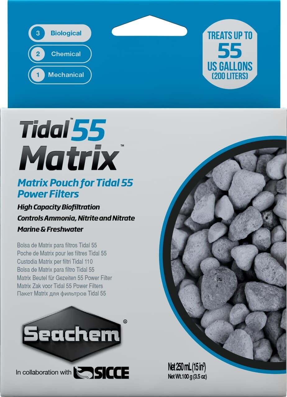 Наполнитель Seachem Matrix для рюкзачного фильтра Tidal 55