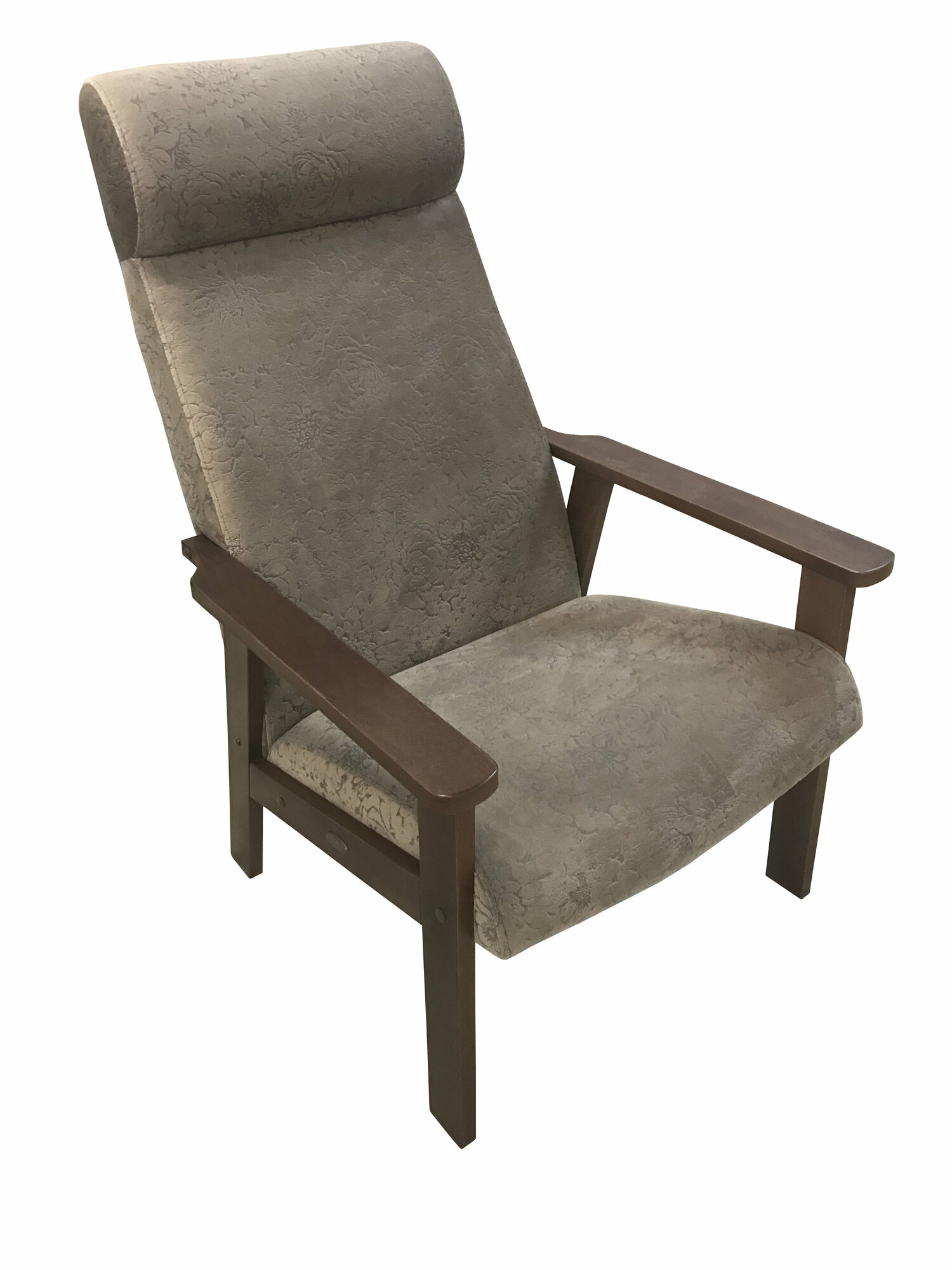 Кресло для отдыха Вилора, орех, флок PSB 15-5