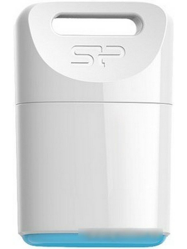 Флешка USB SILICON POWER Touch T06 16Гб, USB2.0, белый [sp016gbuf2t06v1w] - фото №16