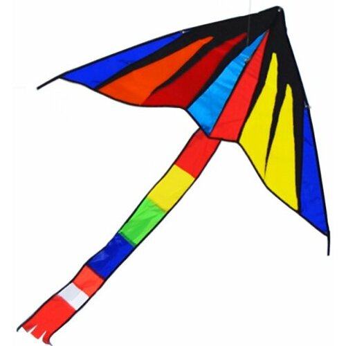 Воздушный змей Разноцветный 120*60см в пакете