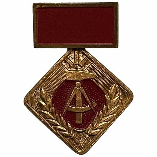 Германия (ГДР), медаль Активист социалистического труда 1971-1990 гг. знак герб германия гдр 1971 1990 гг