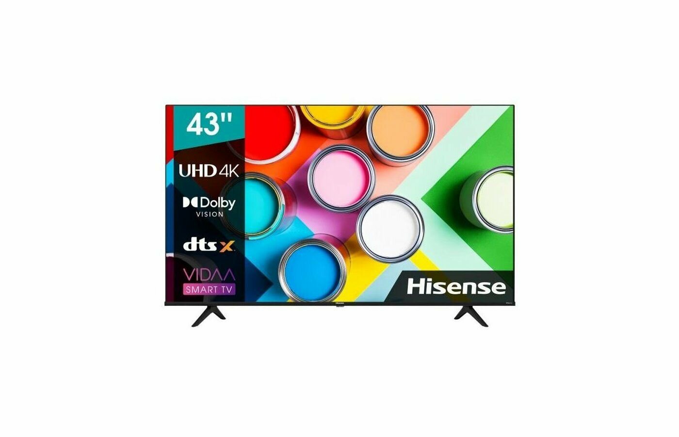 Smart Телевизор HISENSE 43A6K (ИМП) черный