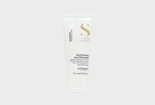 Шампунь для нормальных волос, придающий блеск Semi Di Lino Diamond Illuminating Shampoo, 75 мл, Alfaparf Milano, MR-18409