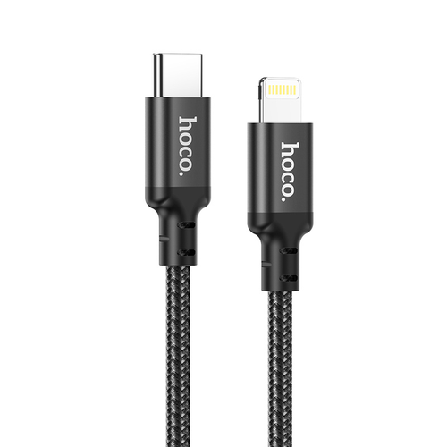 Usb Кабель-зарядка Type-C на Lightning Hoco DU46cl 20W 1M черный