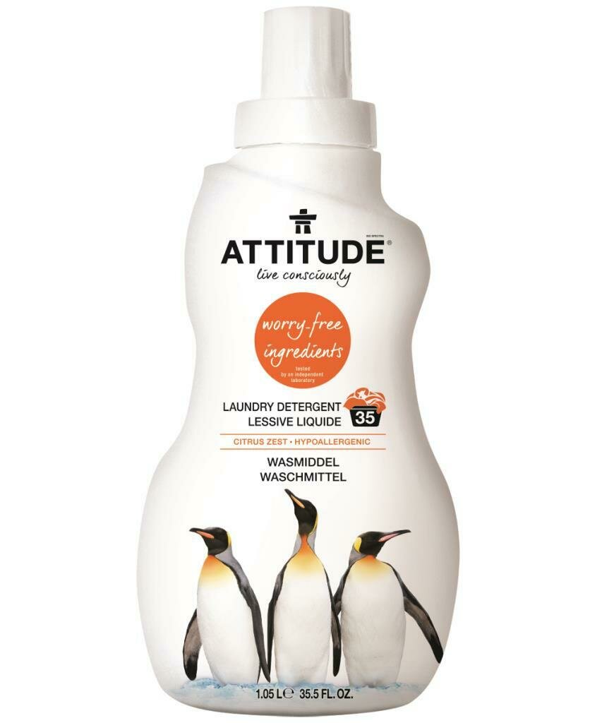 Смягчитель для стирки Attitude Citrus Zest 1л - фото №12