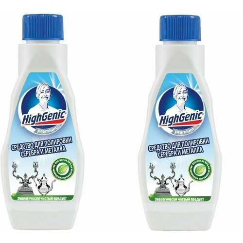 HighGenic Средство для полировки серебра и металла 200 мл 2 шт 1754₽