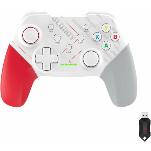 Геймпад A4Tech GPW50 Sports белый USB Беспроводной виброотдача обратная связь GPW50 SPORTS WHITE 677400₽